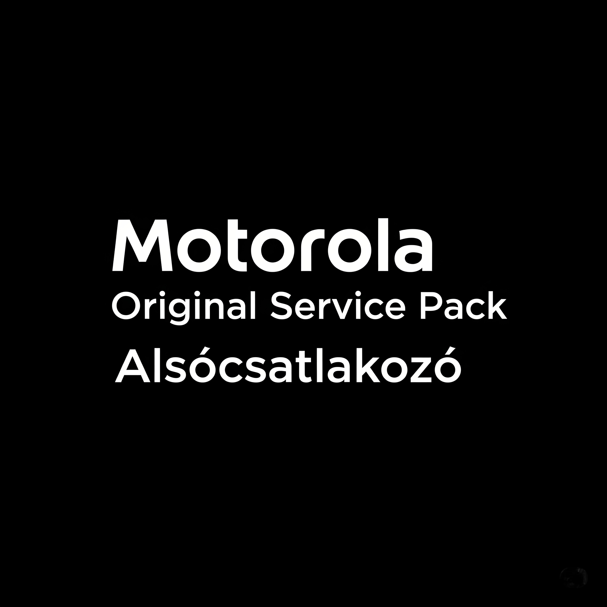 Motorola gyári töltéscsatlakozó Image