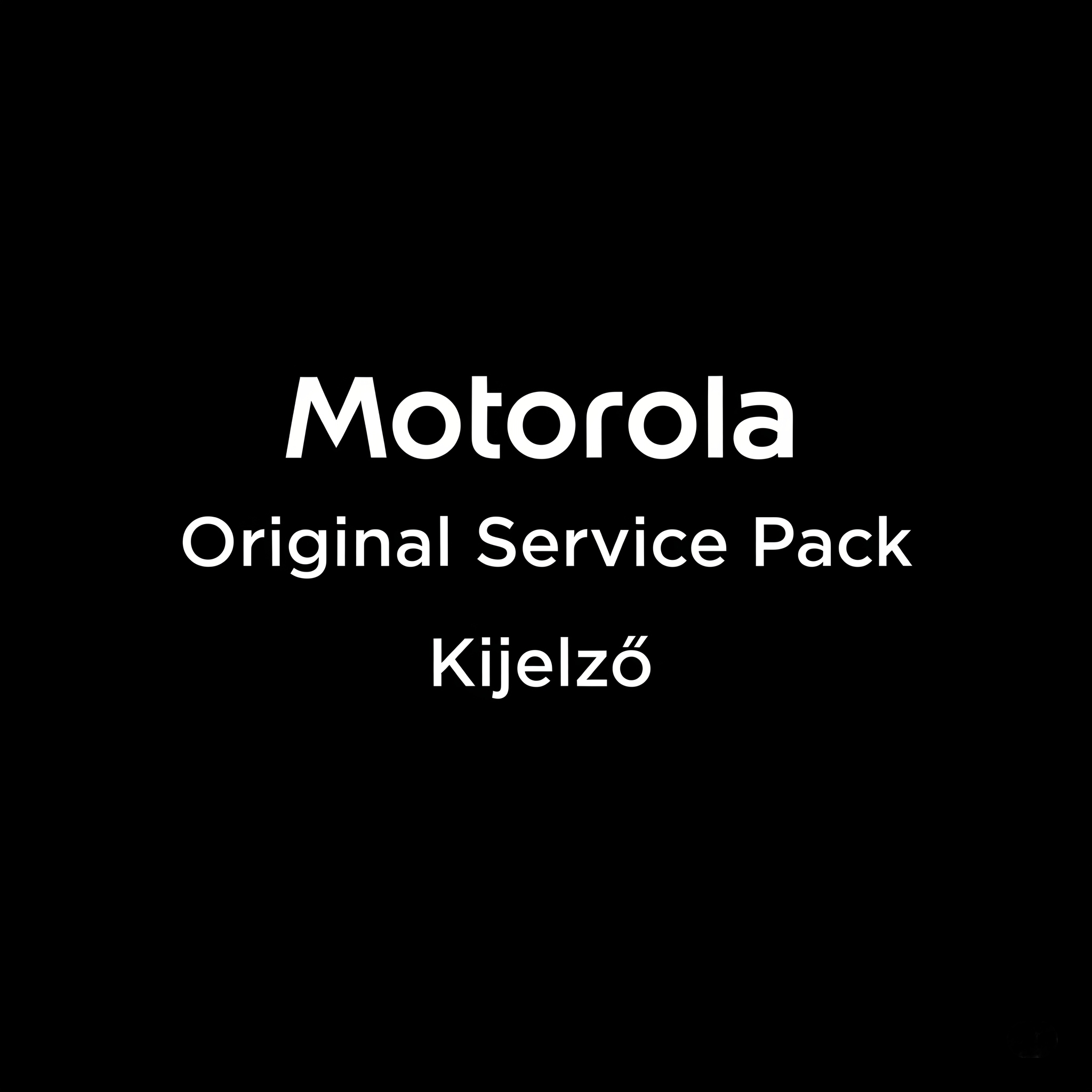 Gyári Motorola Kijelző Image