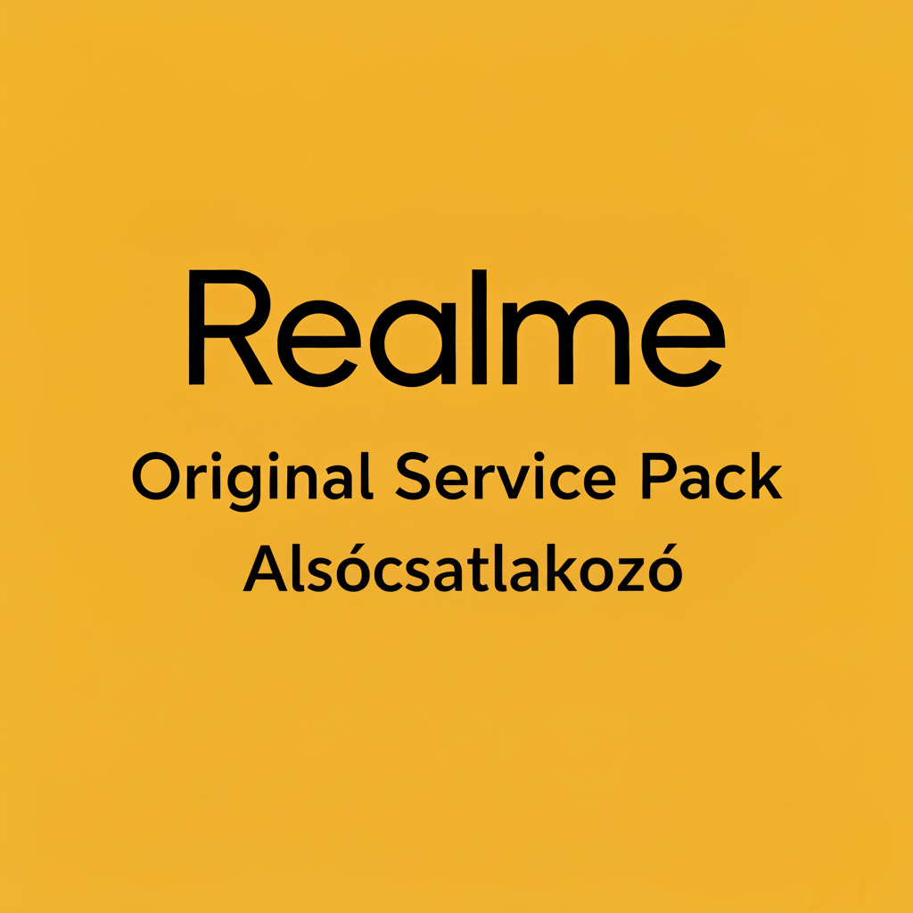 Realme gyári töltéscsatlakozó  Image