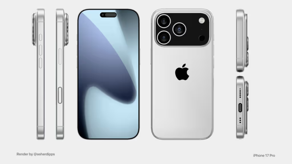 iPhone 17 Pro terv